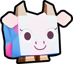 Cotton Candy Cow in Pet Simulator 99