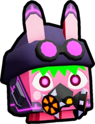 Cyberpunk Bunny in Pet Simulator 99
