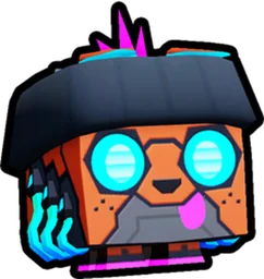 Cyberpunk Dog in Pet Simulator 99