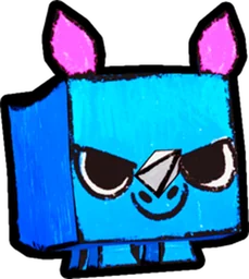 Doodle Rhino in Pet Simulator 99