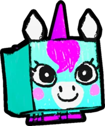 Doodle Unicorn in Pet Simulator 99