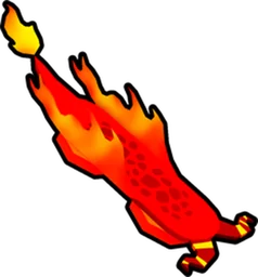 Fire Dragon Hoverboard in Pet Simulator 99