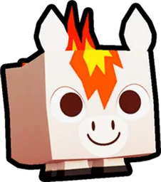 Fire Horse in Pet Simulator 99