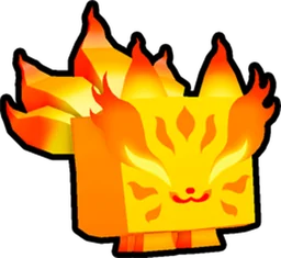 Fire Kitsune in Pet Simulator 99