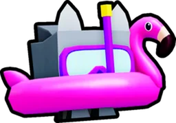 Flamingo Cat in Pet Simulator 99