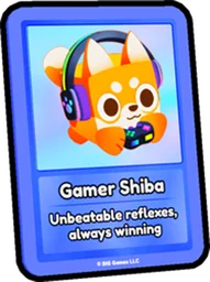 Gamer Shiba Card in Pet Simulator 99