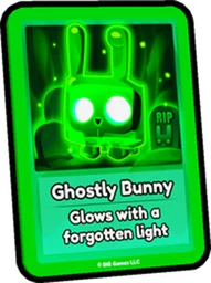 Ghostly Bunny Card in Pet Simulator 99