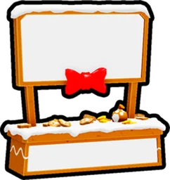 Gingerbread Booth in Pet Simulator 99