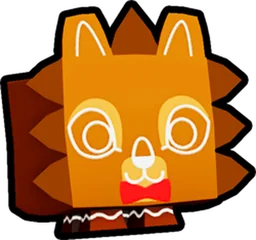 Gingerbread Lion in Pet Simulator 99