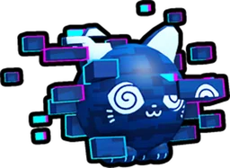 Glitched Cat Ball in Pet Simulator 99