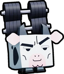 Gym Cow in Pet Simulator 99