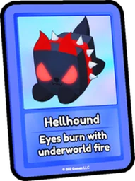 Hellhound Card in Pet Simulator 99