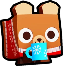 Hot Cocoa Bear in Pet Simulator 99