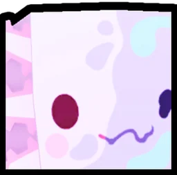 Huge Blurred Axolotl in Pet Simulator 99
