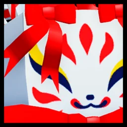 Huge Candycane Kitsune in Pet Simulator 99
