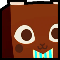 Huge Chocolate Bunny in Pet Simulator 99