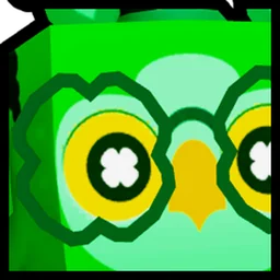 Huge Clover Owl in Pet Simulator 99