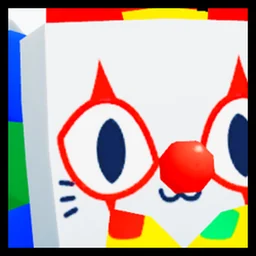 Huge Clown Cat in Pet Simulator 99