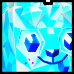 Huge Diamond Dog in Pet Simulator 99