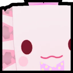 Huge Easter Axolotl in Pet Simulator 99