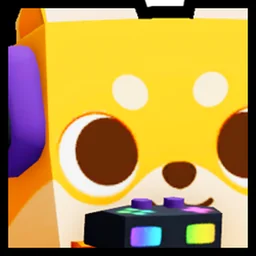 Huge Gamer Shiba in Pet Simulator 99