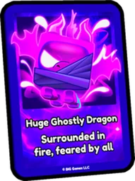 Huge Ghostly Dragon Card in Pet Simulator 99