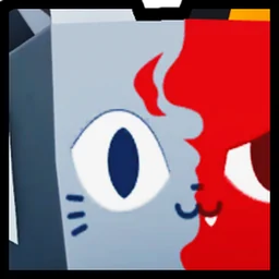 Huge Good vs Evil Cat in Pet Simulator 99