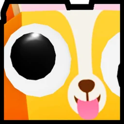 Huge Googly Corgi in Pet Simulator 99