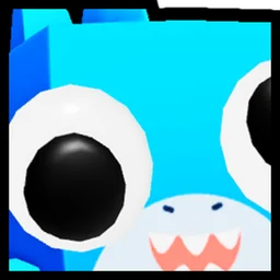 Huge Googly Shark in Pet Simulator 99