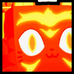 Huge Inferno Cat in Pet Simulator 99