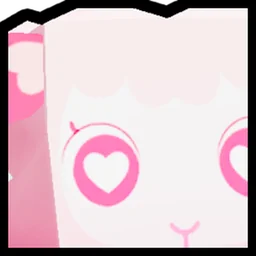 Huge Love Lamb in Pet Simulator 99