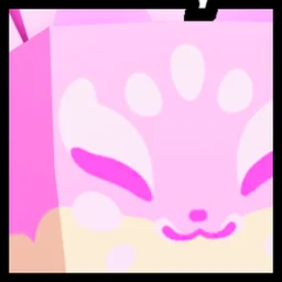 Huge Marshmallow Kitsune in Pet Simulator 99