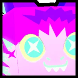 Huge Neon Twilight Dragon in Pet Simulator 99