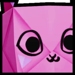 Huge Origami Bunny in Pet Simulator 99