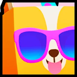 Huge Party Corgi in Pet Simulator 99