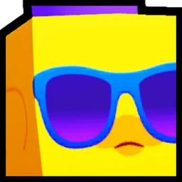 Huge Party Crown Ducky in Pet Simulator 99