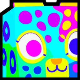 Huge Rave Jaguar in Pet Simulator 99