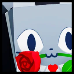 Huge Rose Cat in Pet Simulator 99