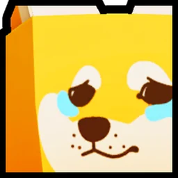 Huge Sad Doge in Pet Simulator 99