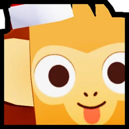 Huge Santa Monkey in Pet Simulator 99