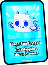 Huge Sea Dragon Card in Pet Simulator 99