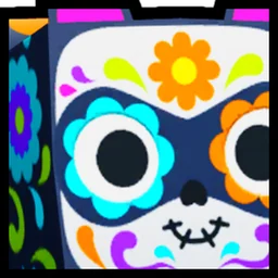 Huge Sugar Skull Raccoon in Pet Simulator 99