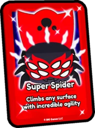 Huge Super Spider Card