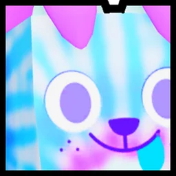 Huge Tiedye Dog in Pet Simulator 99