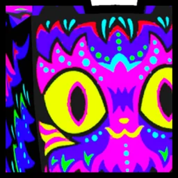Huge UV Cat in Pet Simulator 99