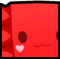 Huge Valentine's Axolotl in Pet Simulator 99