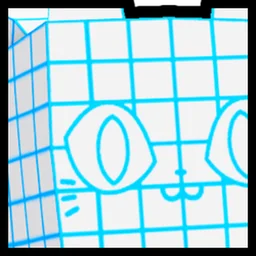 Huge Wireframe Cat in Pet Simulator 99