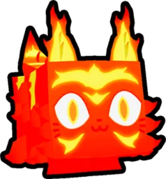 Inferno Cat in Pet Simulator 99