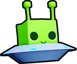 Meebo in a Spaceship in Pet Simulator 99