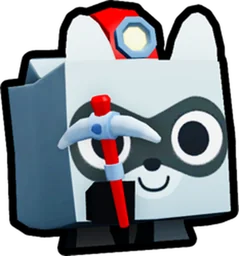 Mining Raccoon in Pet Simulator 99